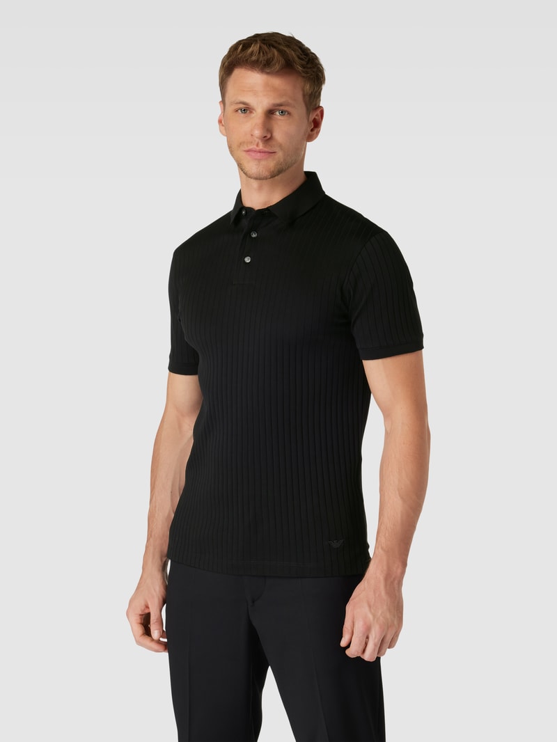 Sweatshorts mit Label-Stitching in schwarz