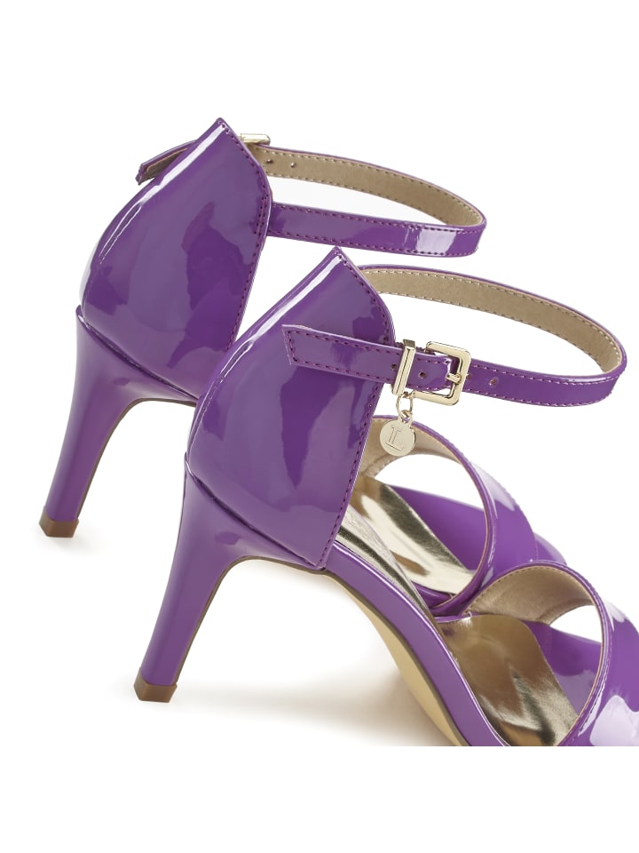 LASCANA High-Heel-Sandalette in lila günstig kaufen