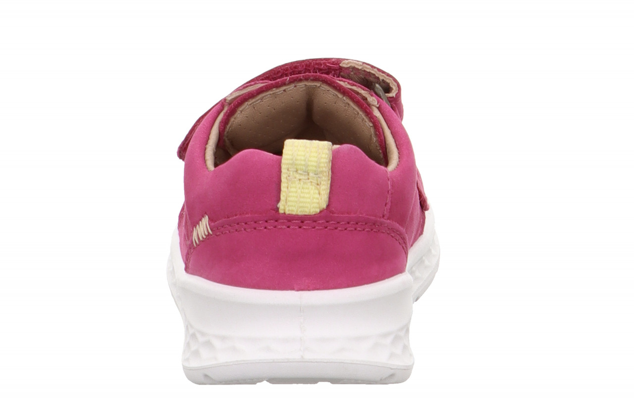 BREEZE - Pink/GelbSneaker low mit Klettverschluss