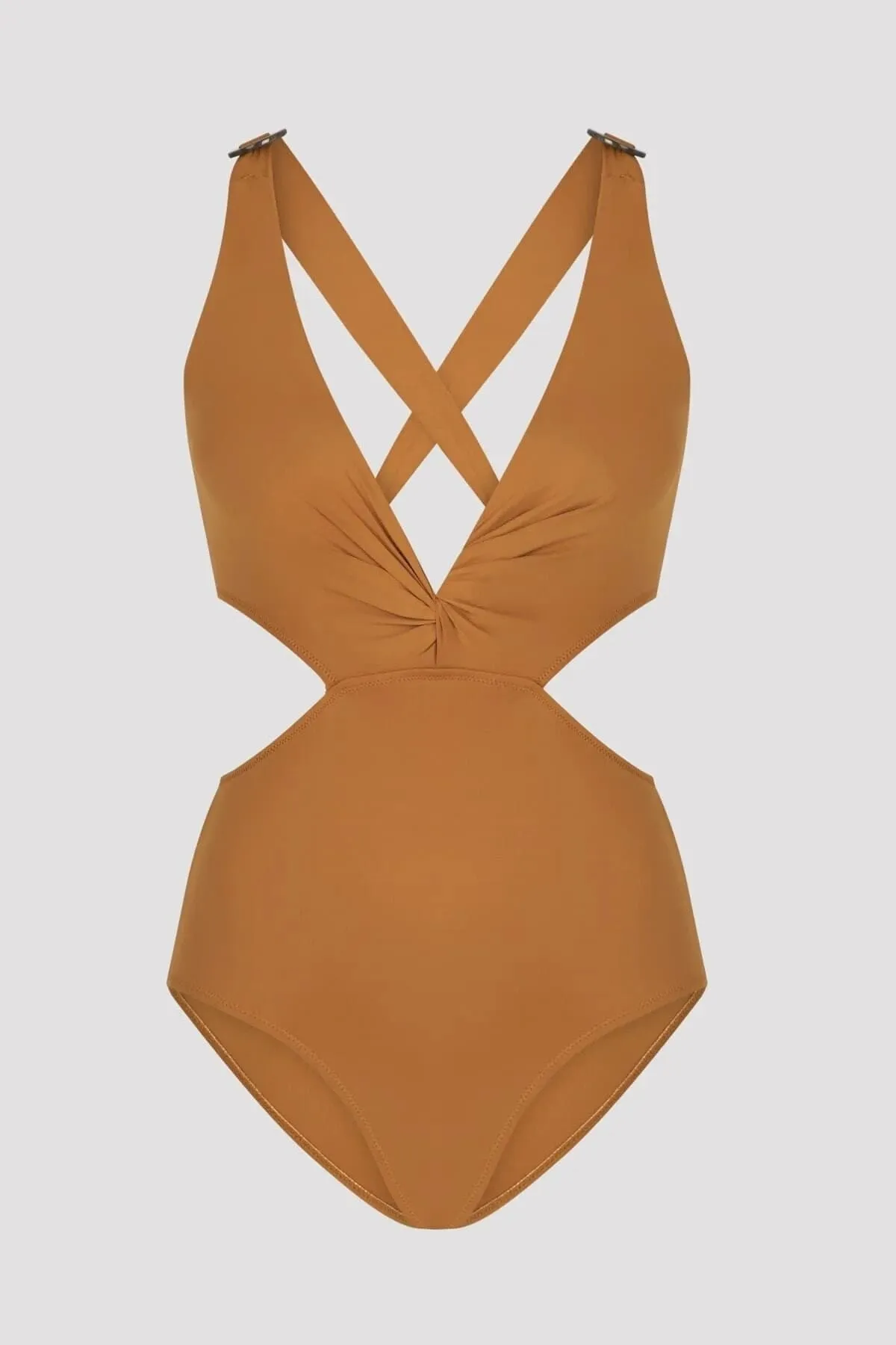 Penti  Badeanzug - Orange - Unifarben