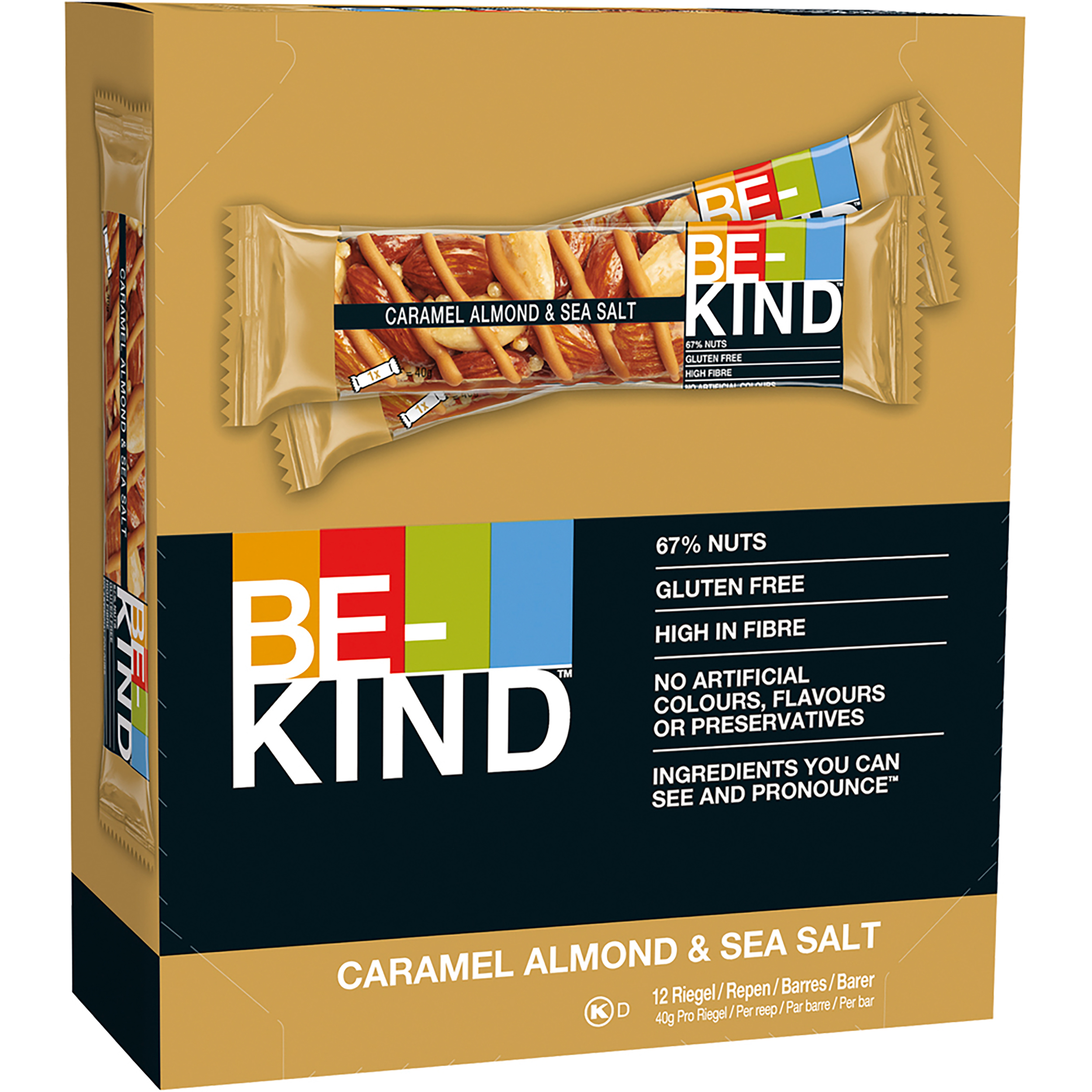 BE-KIND Maple Glazed Pecan & Sea Salt 40g