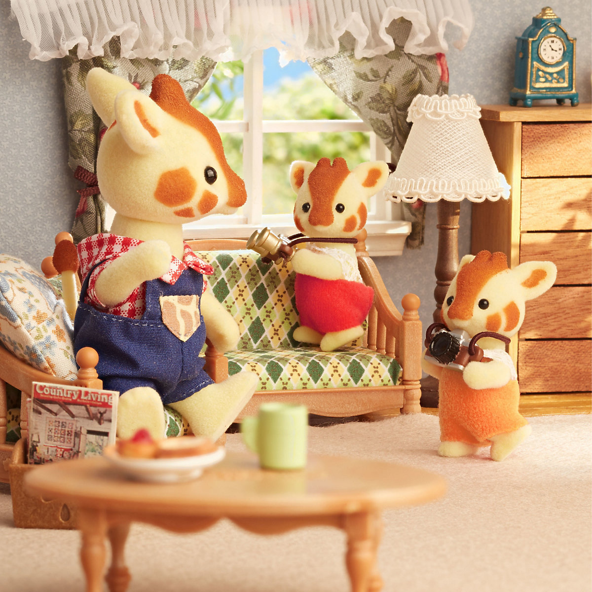 Sylvanian Families Giraffen Familie