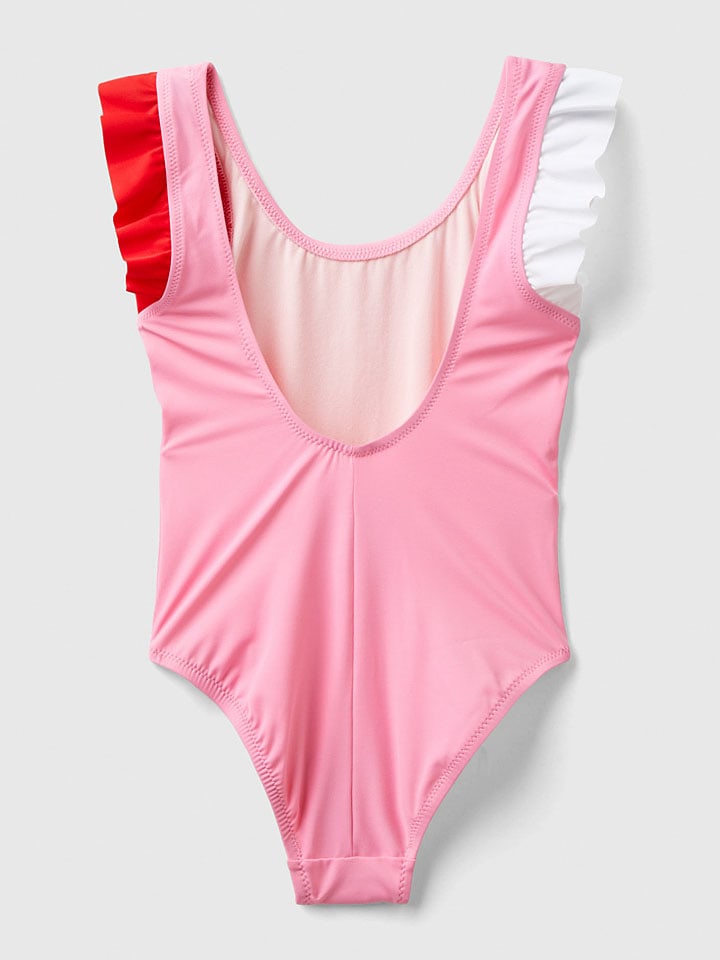 Benetton Badeanzug in Rosa günstig kaufen