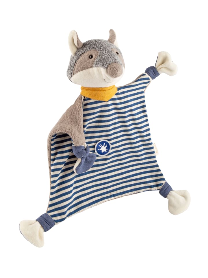 Sigikid Schnuffeltuch Waschbär Baby Geschenk in grau günstig kaufen onesize