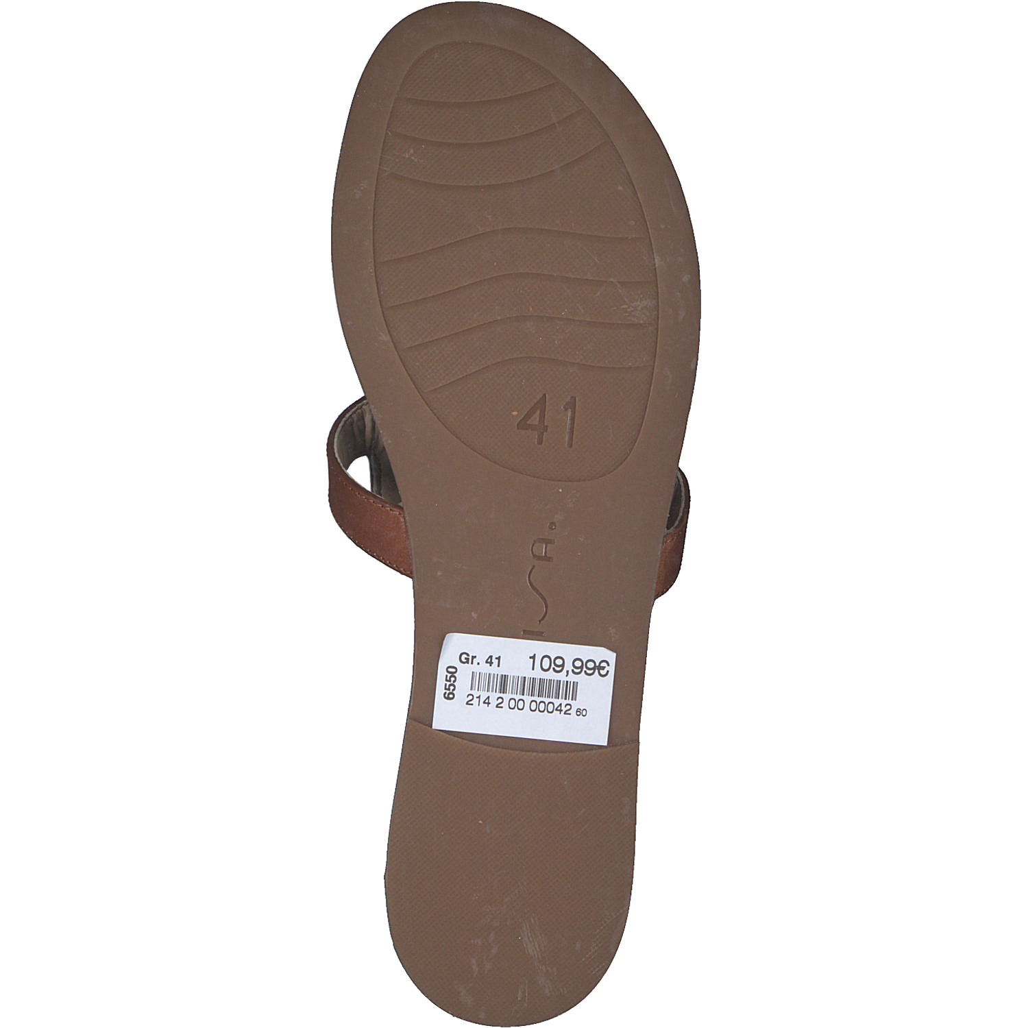 Unisa Cavex, Zehentrenner, Damen, saddle