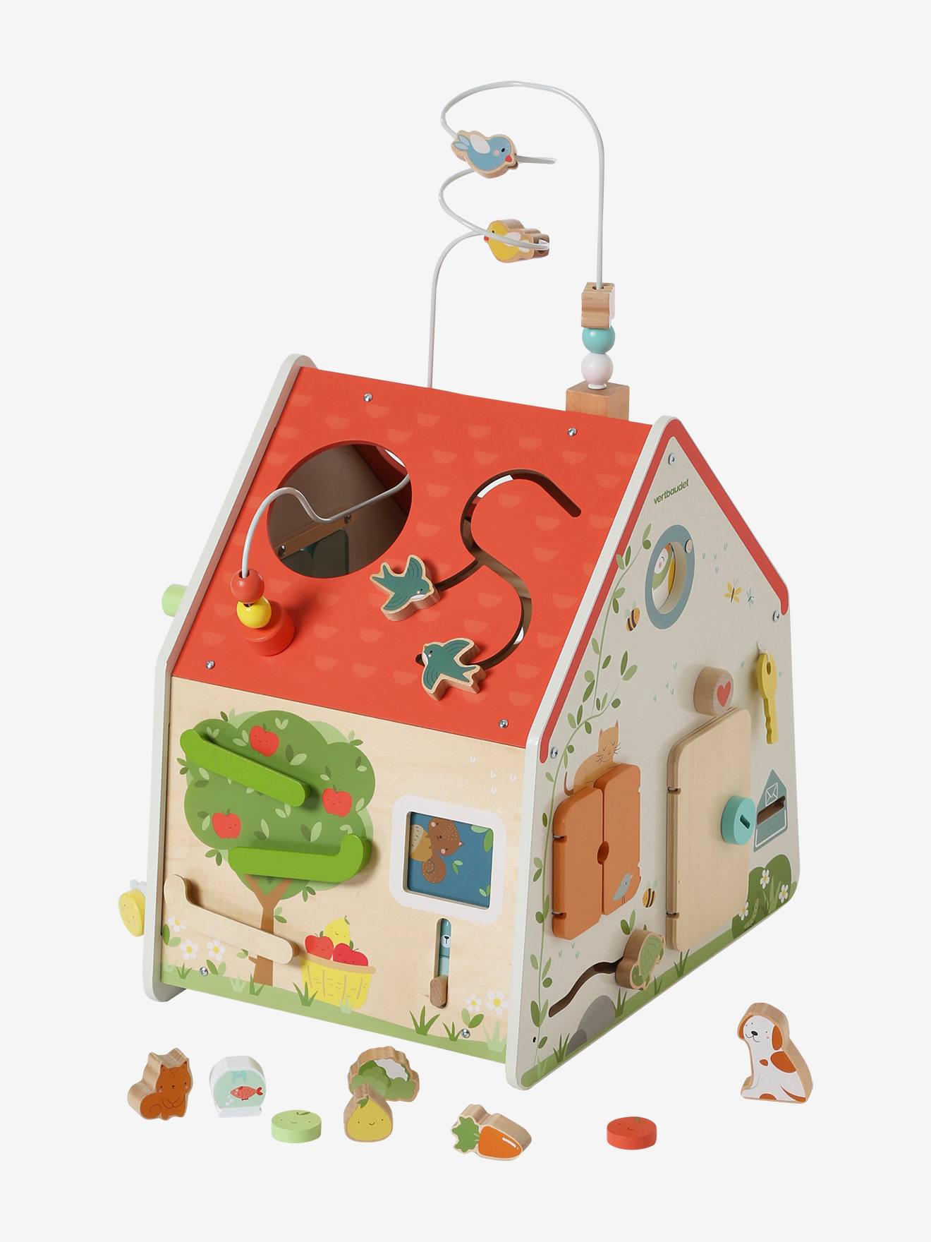 Grande maison d'activités en bois FSC® bois