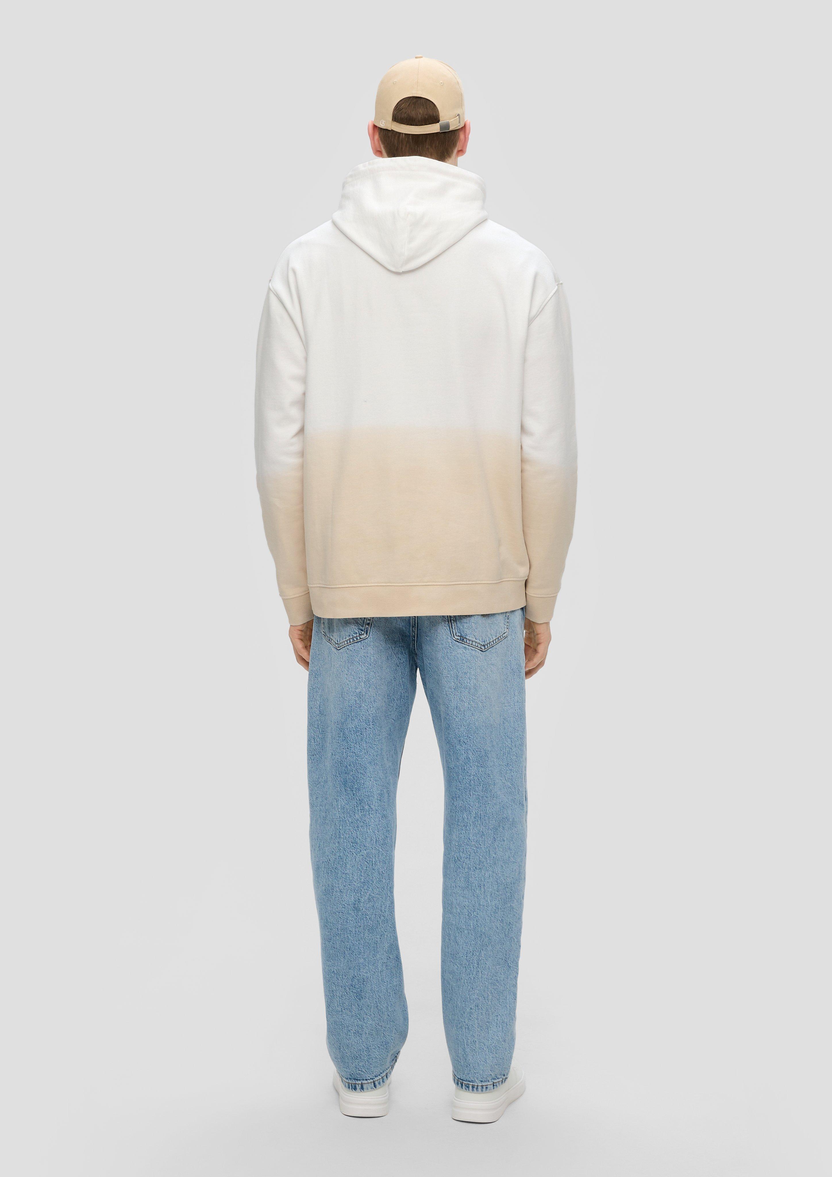 Sweatshirt mit gummiertem Schriftprint  2145056-0120