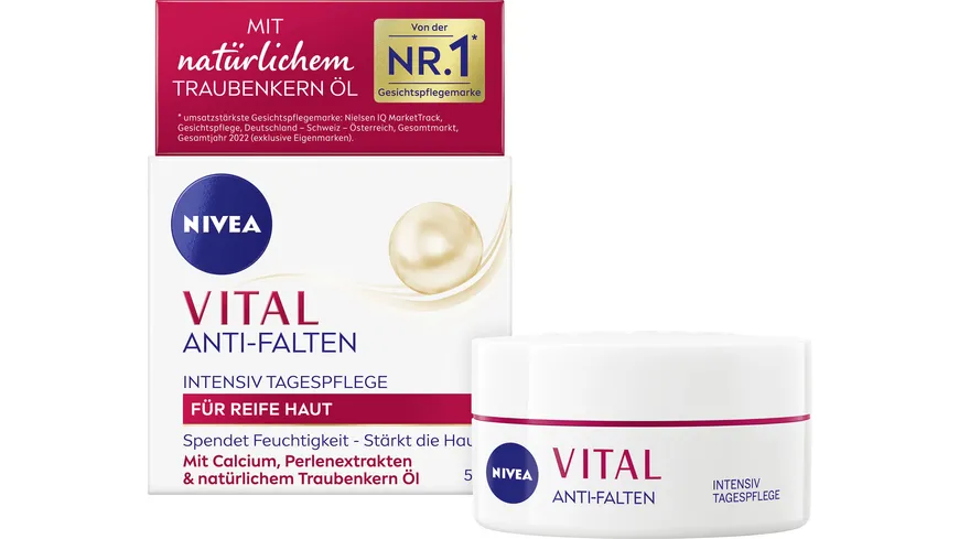 NIVEA VITAL Anti-Falten Intensiv Tagespflege für Reife Haut 50 ml