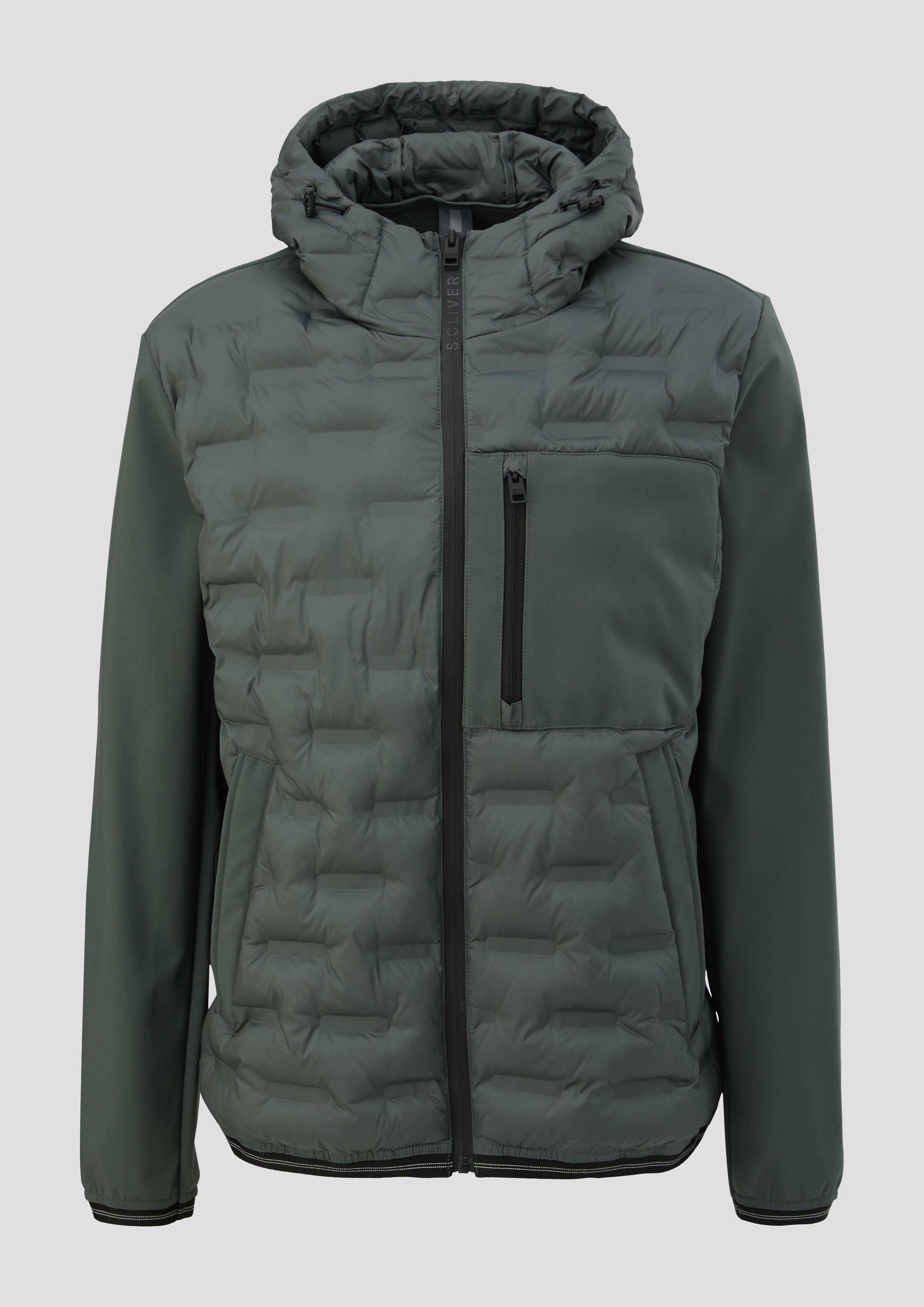 Softshelljacke im Fabricmix  2131771-7909