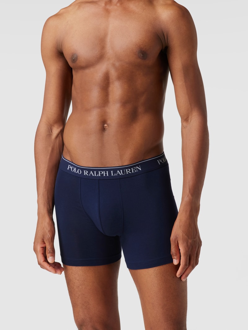 Trunks im 3er-Pack in marineblau