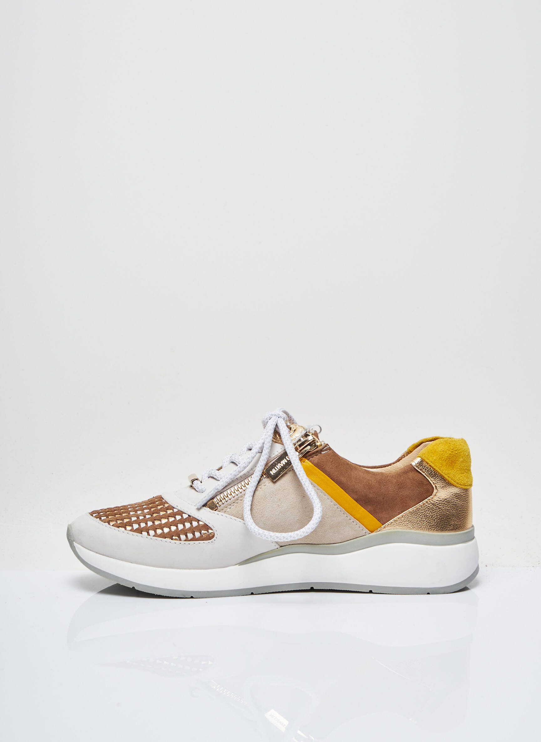 Jb Martin Baskets Femme couleur jaune
