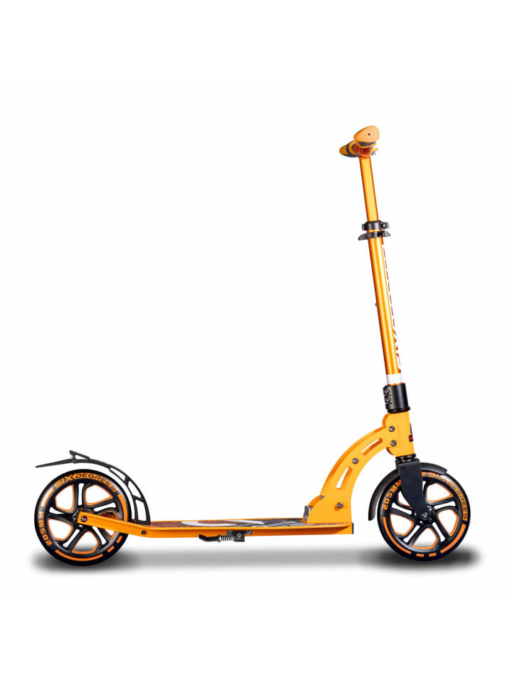 authentic Six Degrees Aluminium Scooter 205 mm - Farbe: Orange günstig kaufen onesize