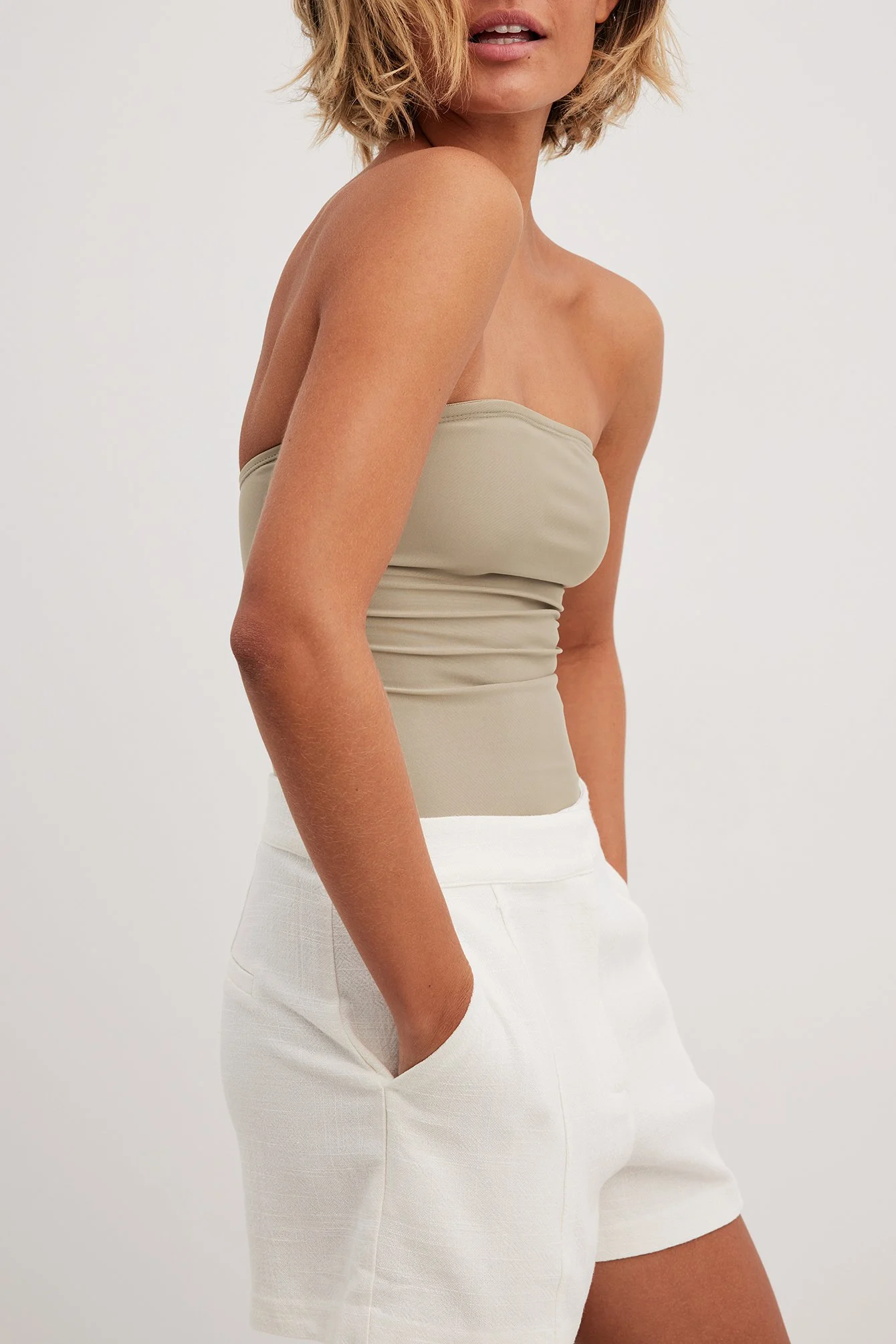 Bandeau-Badeanzug