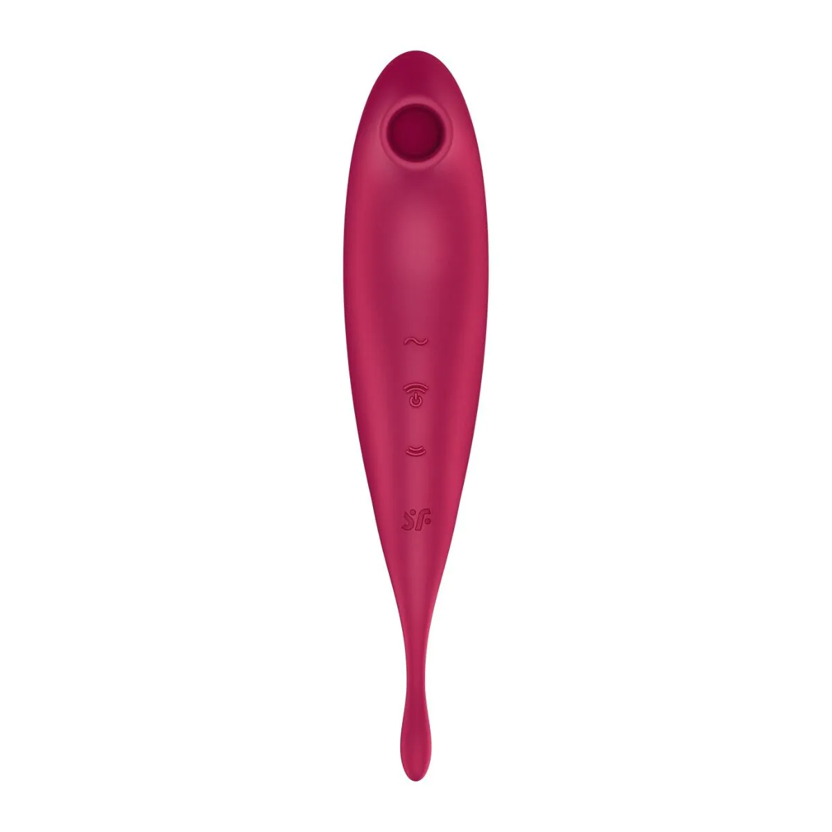 Satisfyer Twirling Pro Connect Massager-app Mørkerød Storbritannien