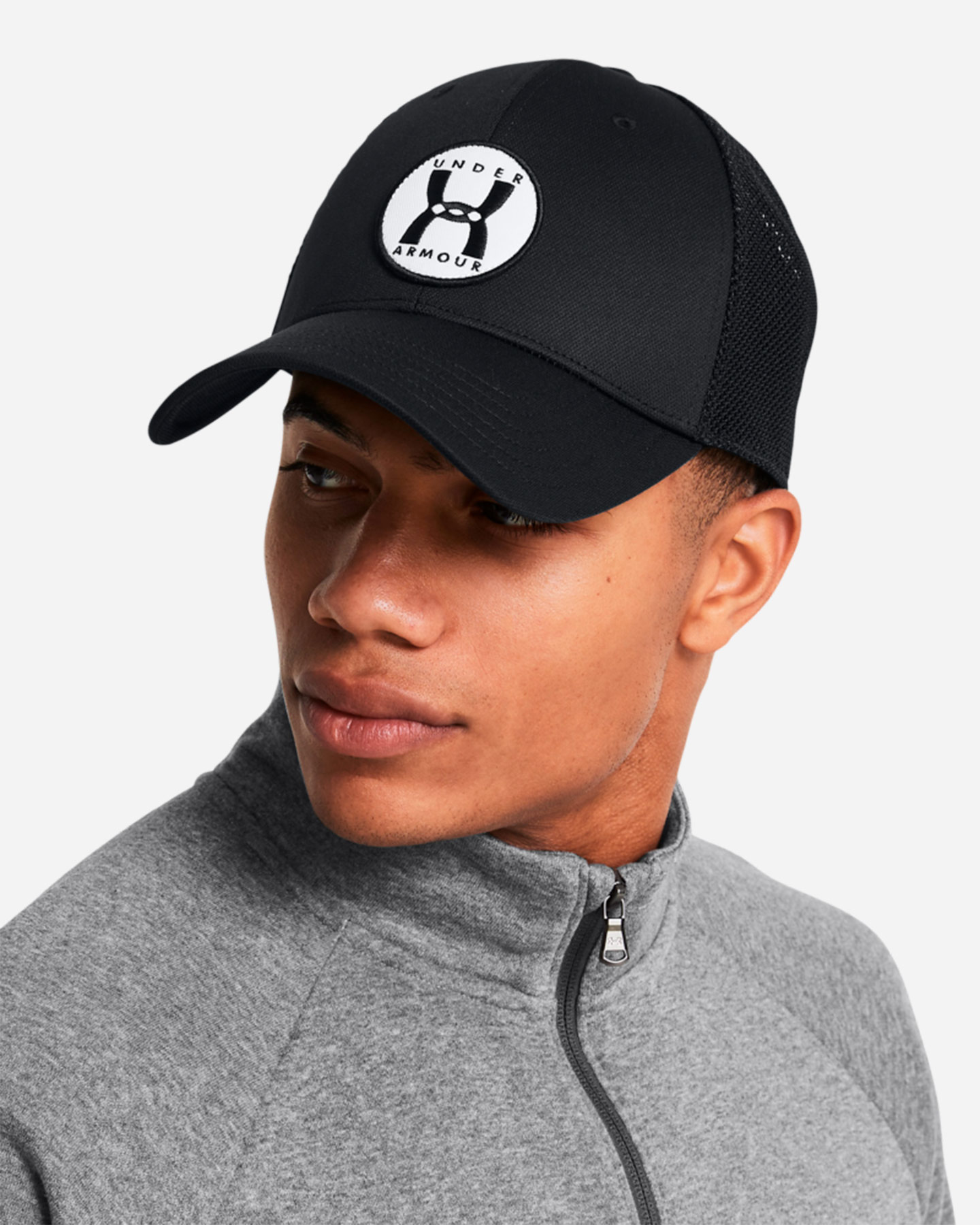 Cappellino Under Armour Trucker Logo Metallic M 77-1383441-0001