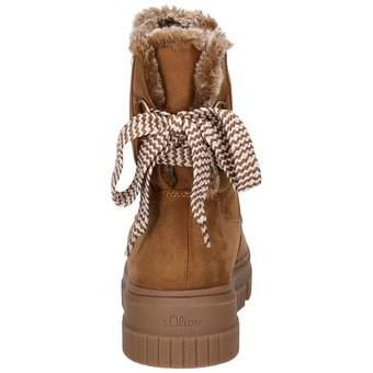 s.Oliver Winter Boots in braun