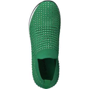 Barbarella Slip On Sneaker in grün