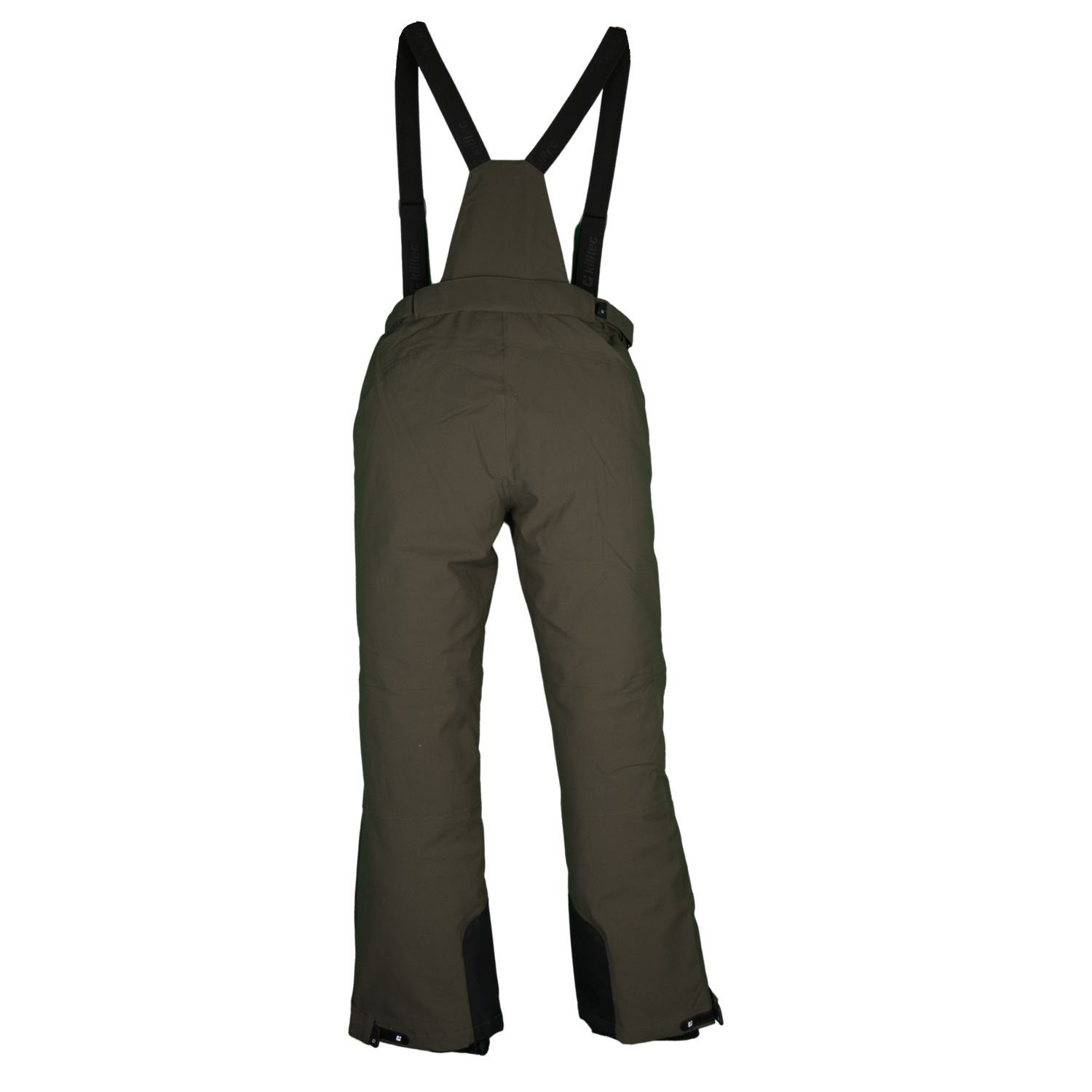 Killtec Skianzug Herren Skijacke + Skihose (orange/schwarz/grün, Gr. L)