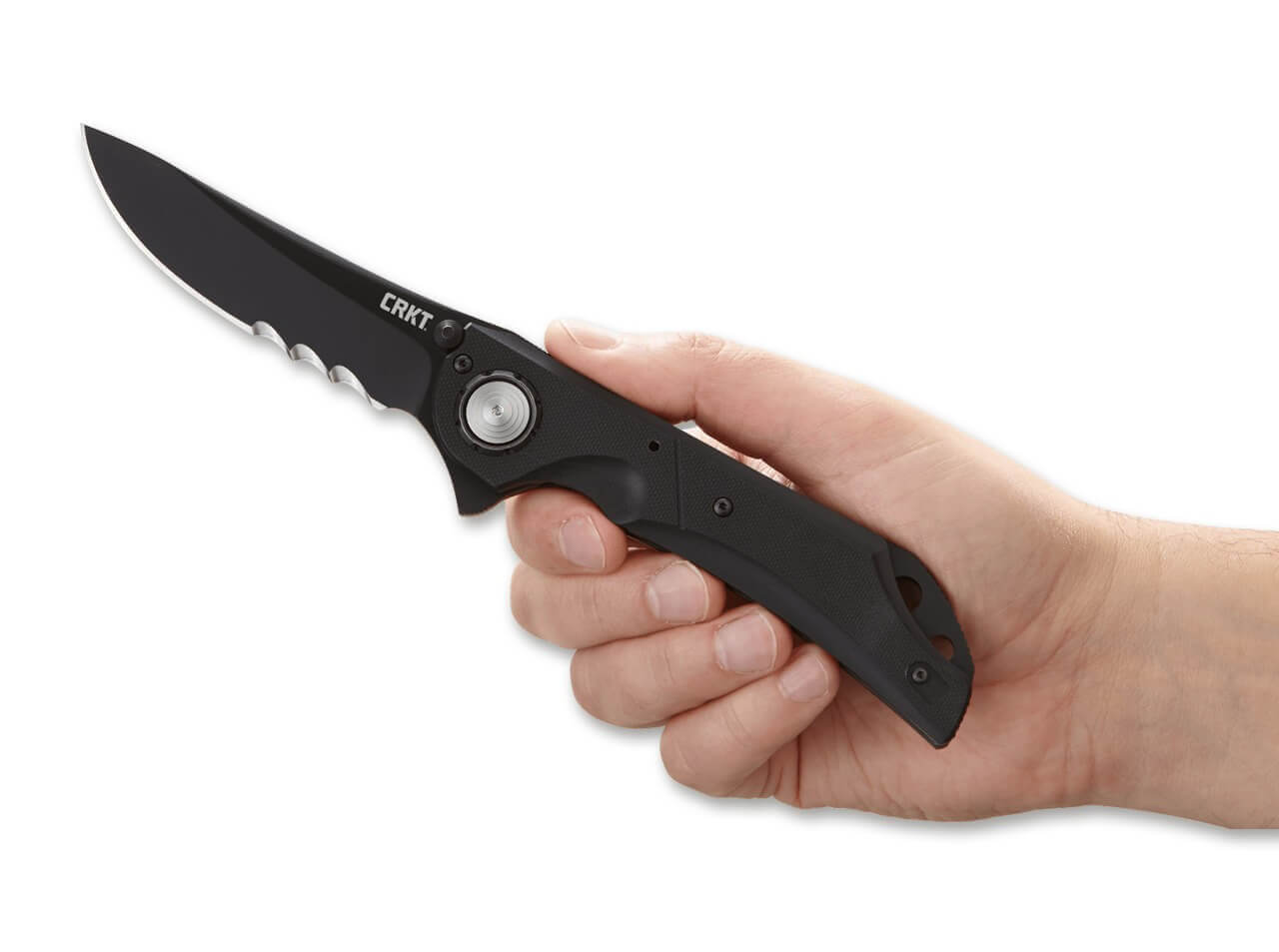 Seismic Black Serrated