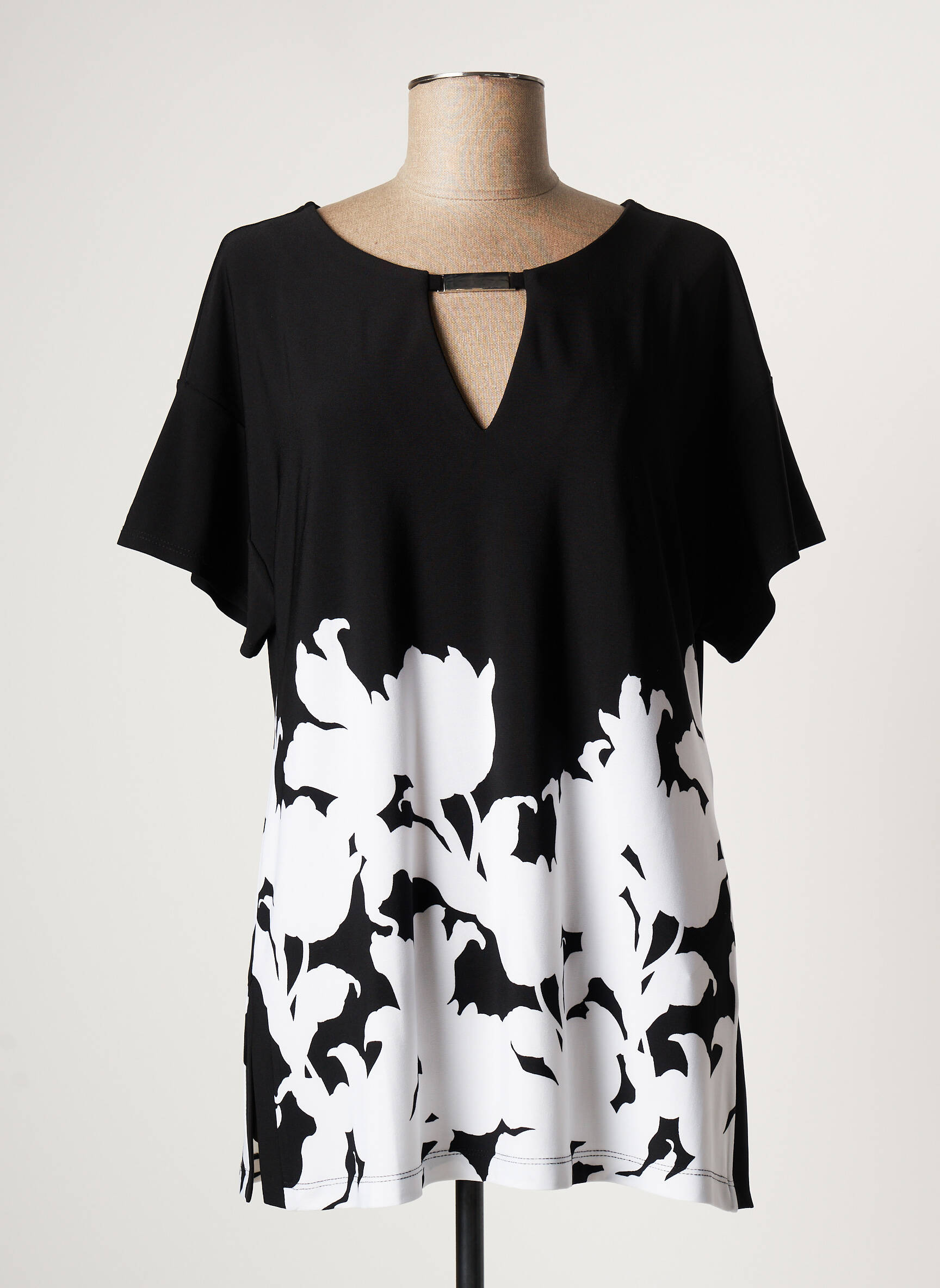 Joseph Ribkoff Tuniquemanchecourte Femme couleur noir