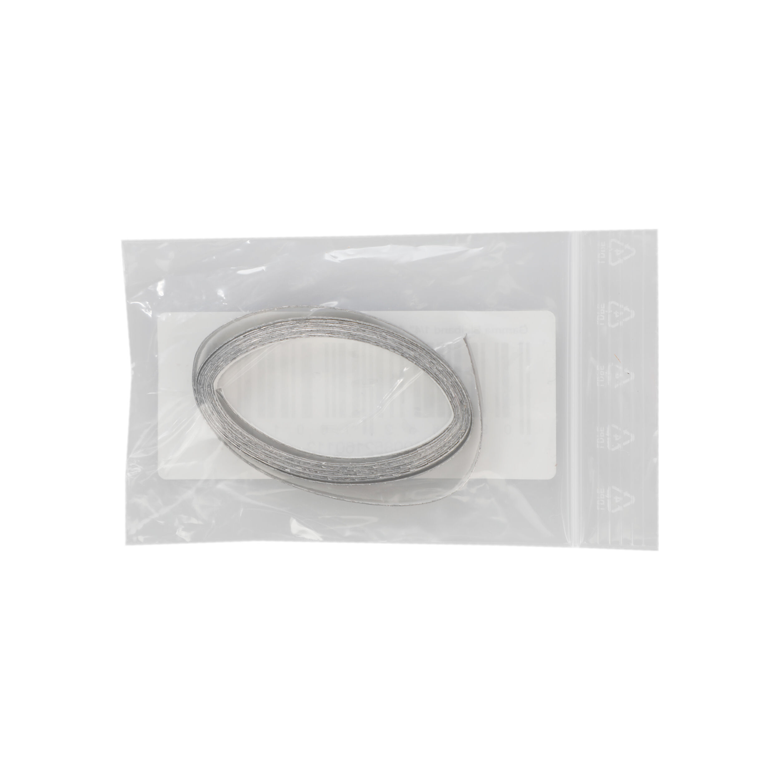 Bleiband 6,35mm - Silber