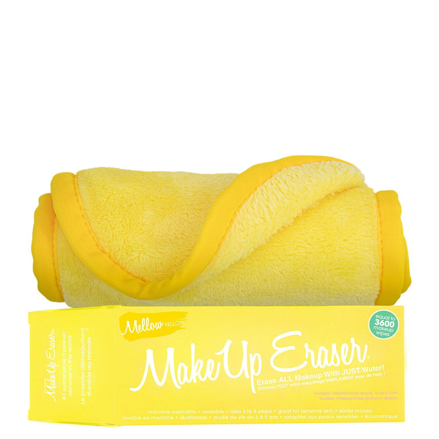 Make Up Eraser Mellow Yellow Serviette Démaquillante Réutilisable