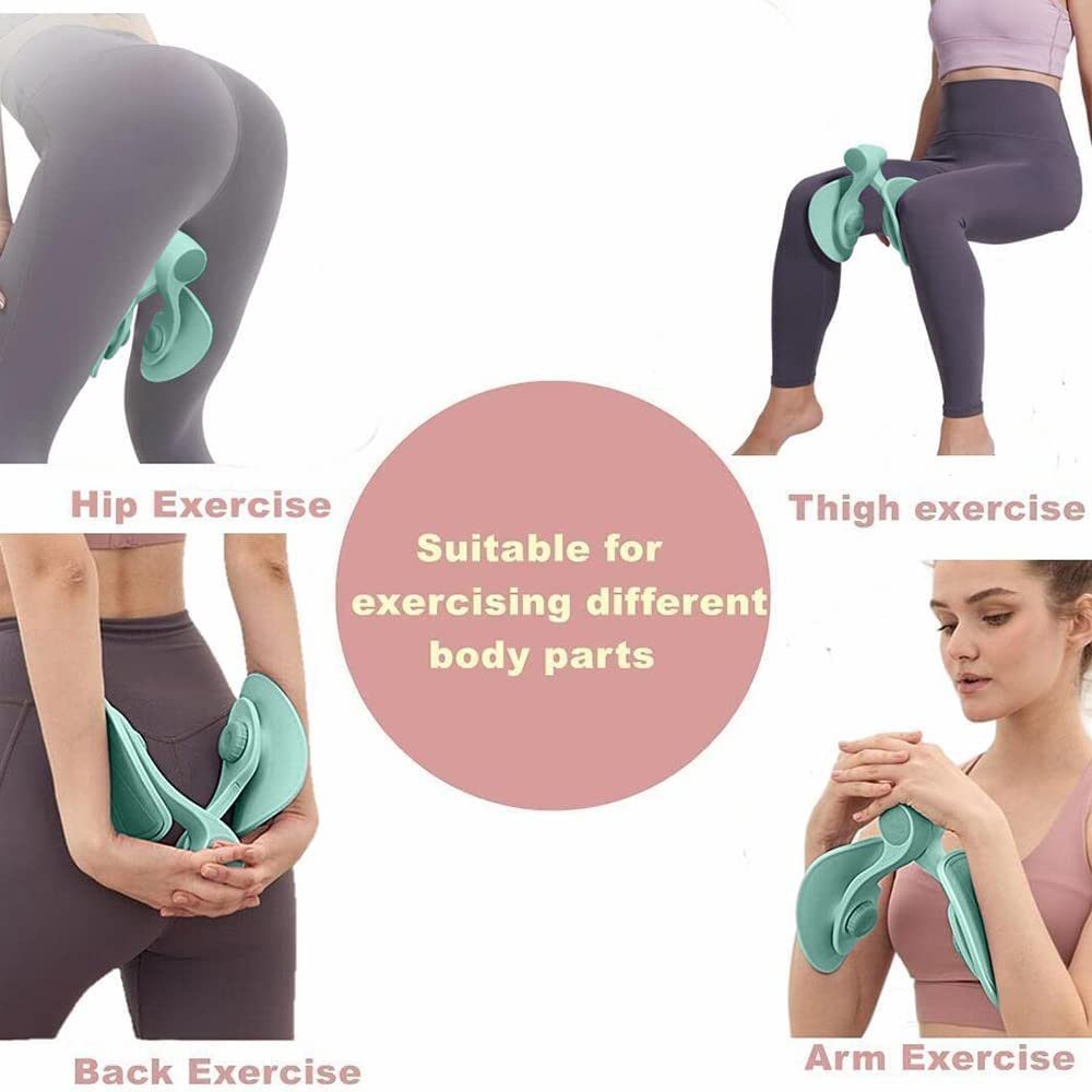 XDeer Multitrainer Hüft-,Bein- und Beintrainer, Oberschenkeltrainer für Frauen, (Packung, zu Haus), aus ABS- und Silikonmaterialien