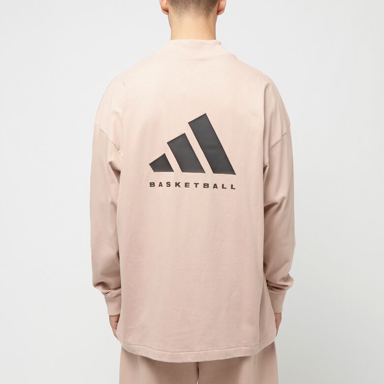 adidas Originals One Basketball L/S Tee ash pearl