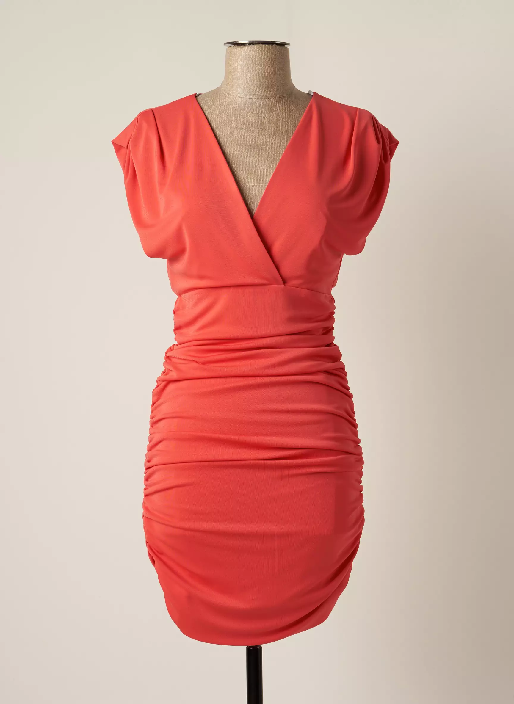 Carla Ruiz Robes Mi Longues Femme couleur rouge