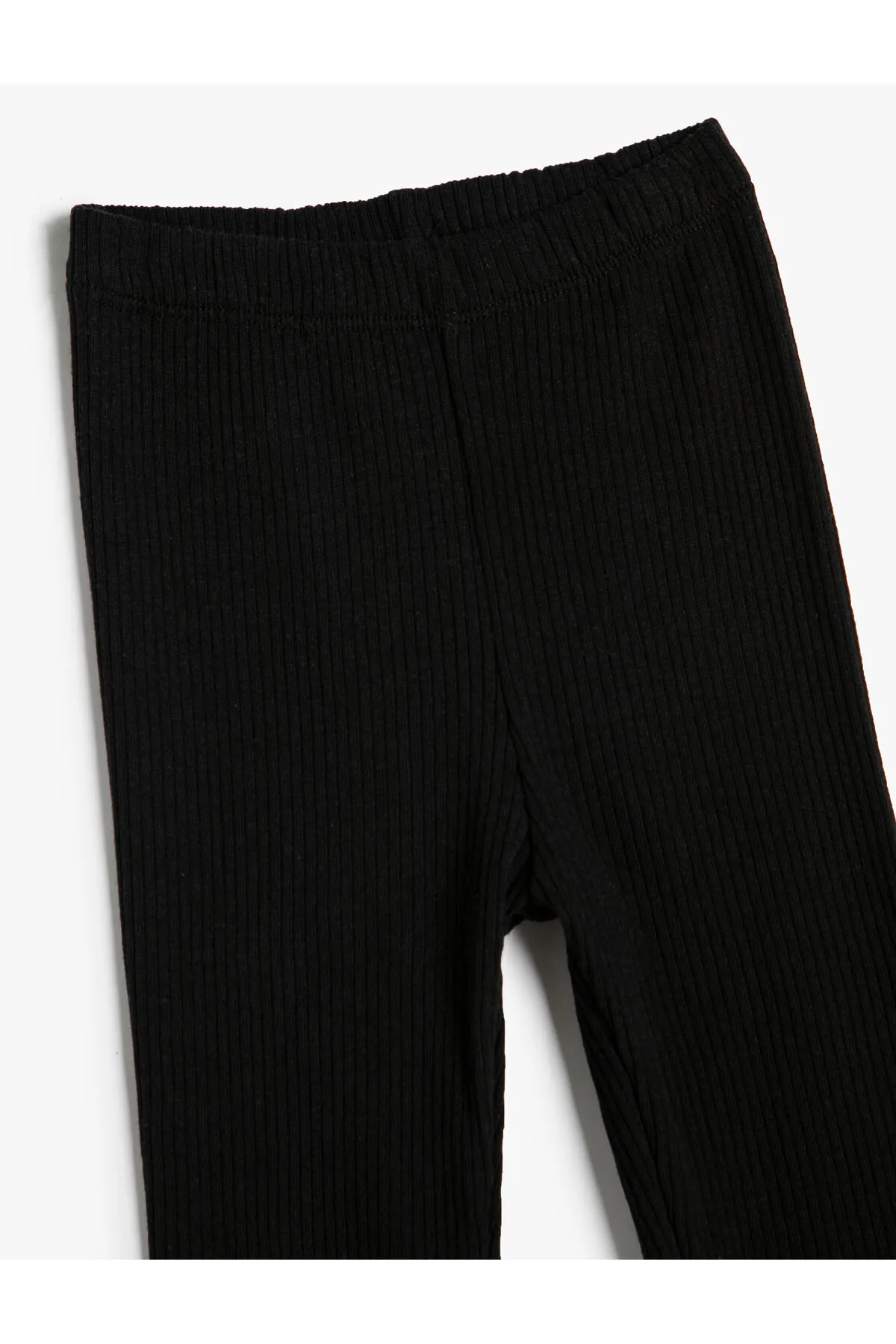 Koton  Basic-Leggings mit geripptem, elastischem Bund und weicher Struktur