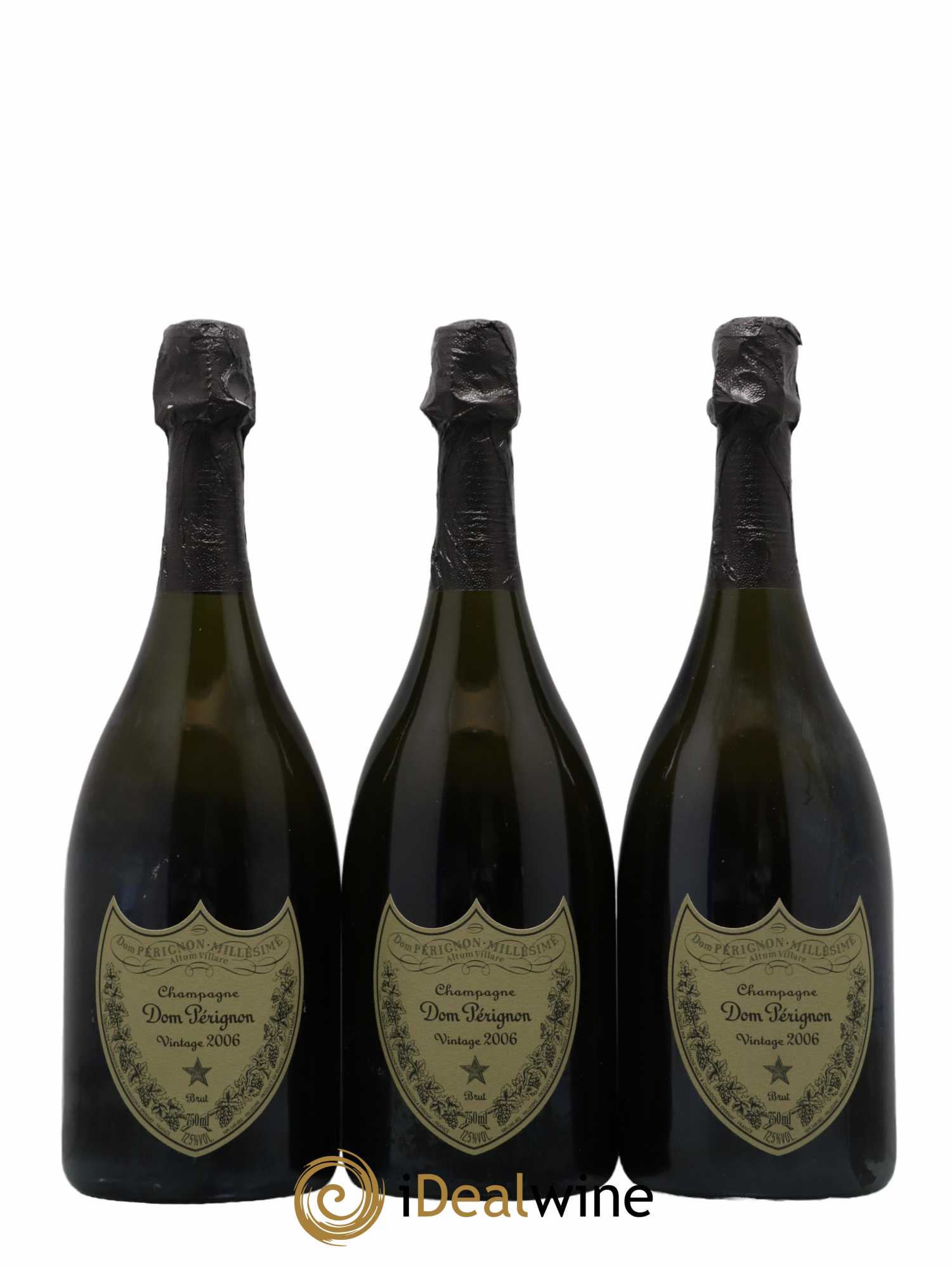 Brut Dom Pérignon  2006 - Lot de 3 Bouteilles