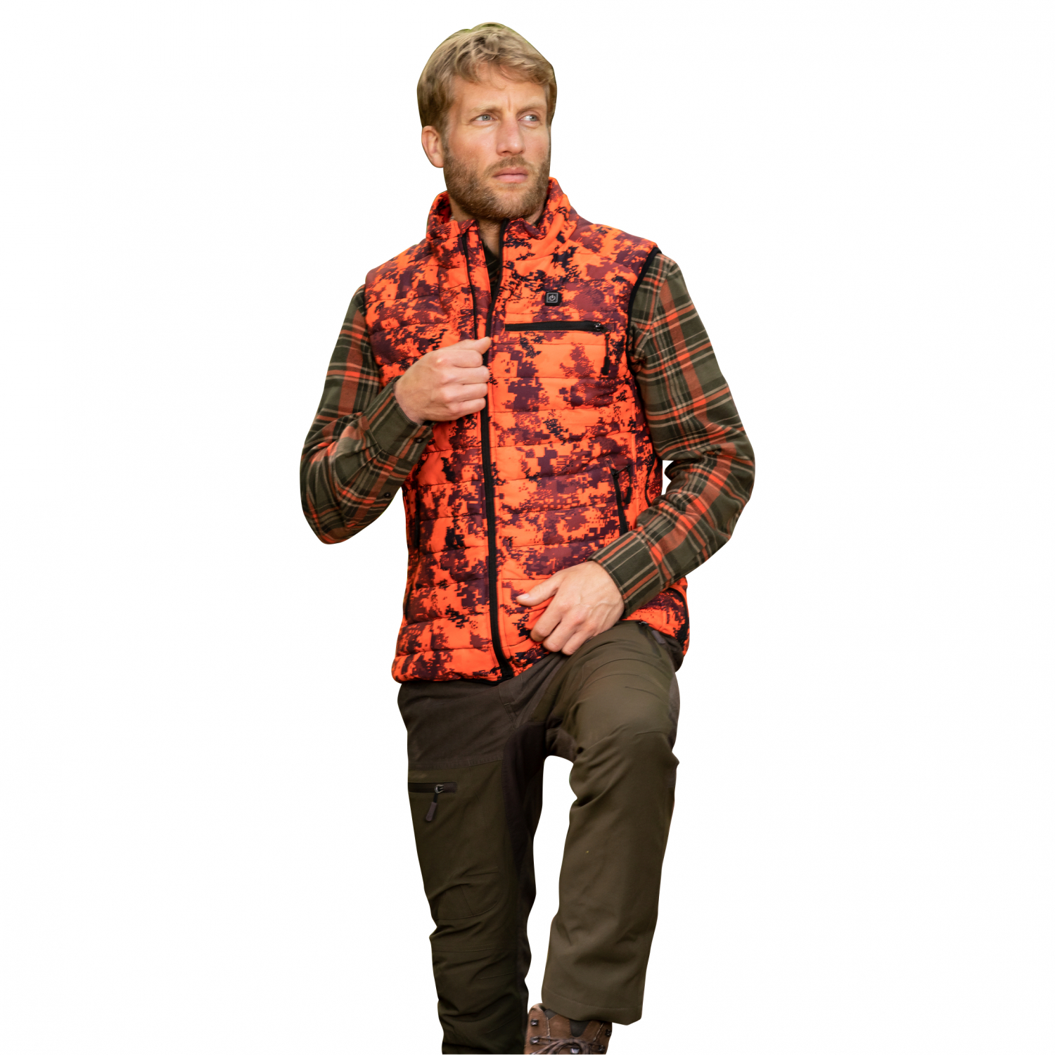 il Lago Red Level Herren Heizweste Feuerland