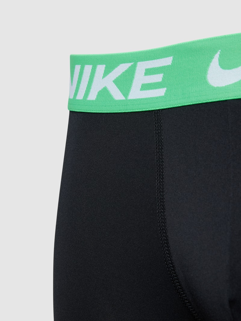 Trunks im 3er-Pack mit Logo-Bund Modell 'ESSENTIAL' in schwarz