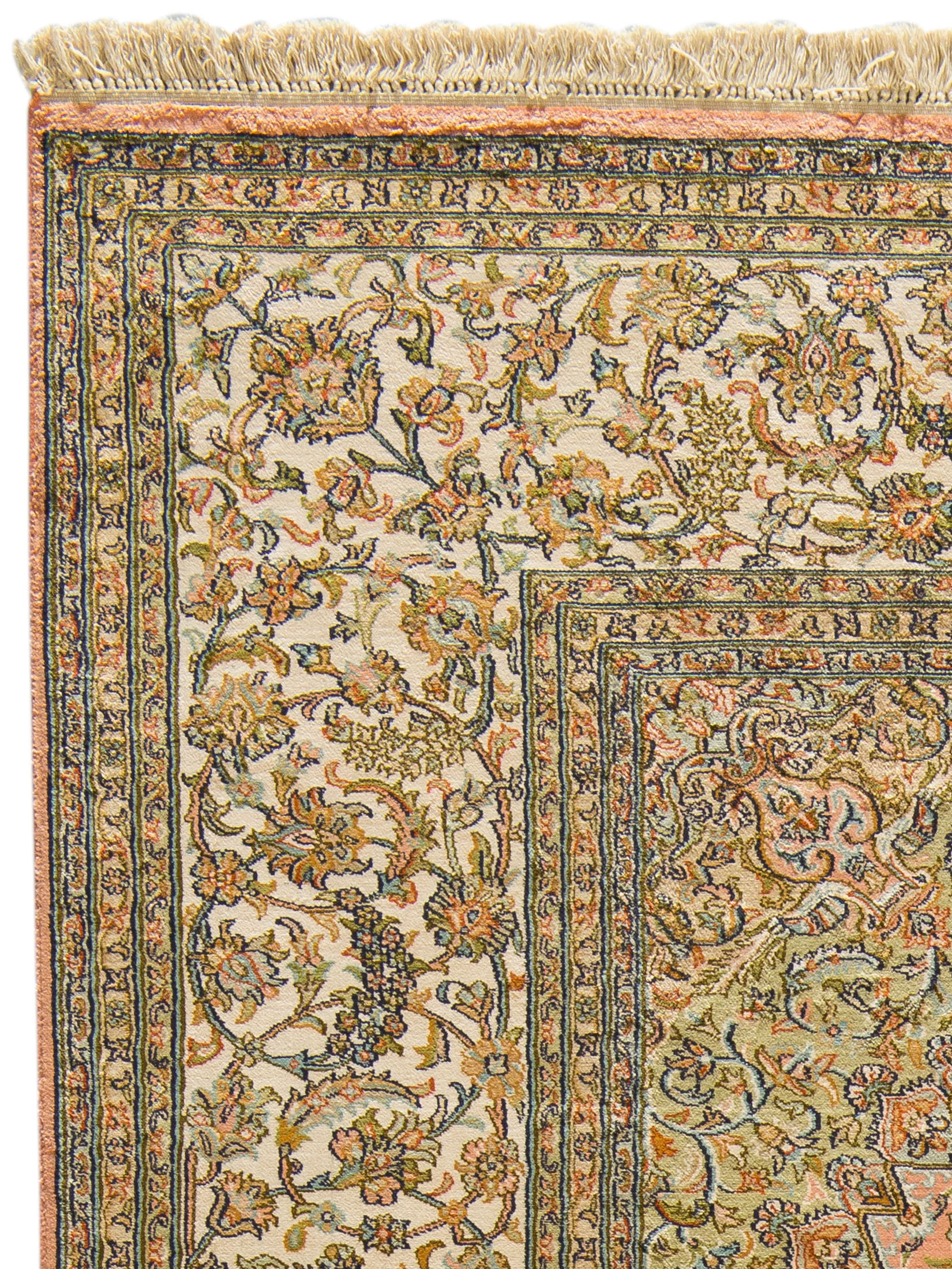 Kaschmir Seide 18/18 ca. 156 x 213 cm, Unikat / Einzelstück