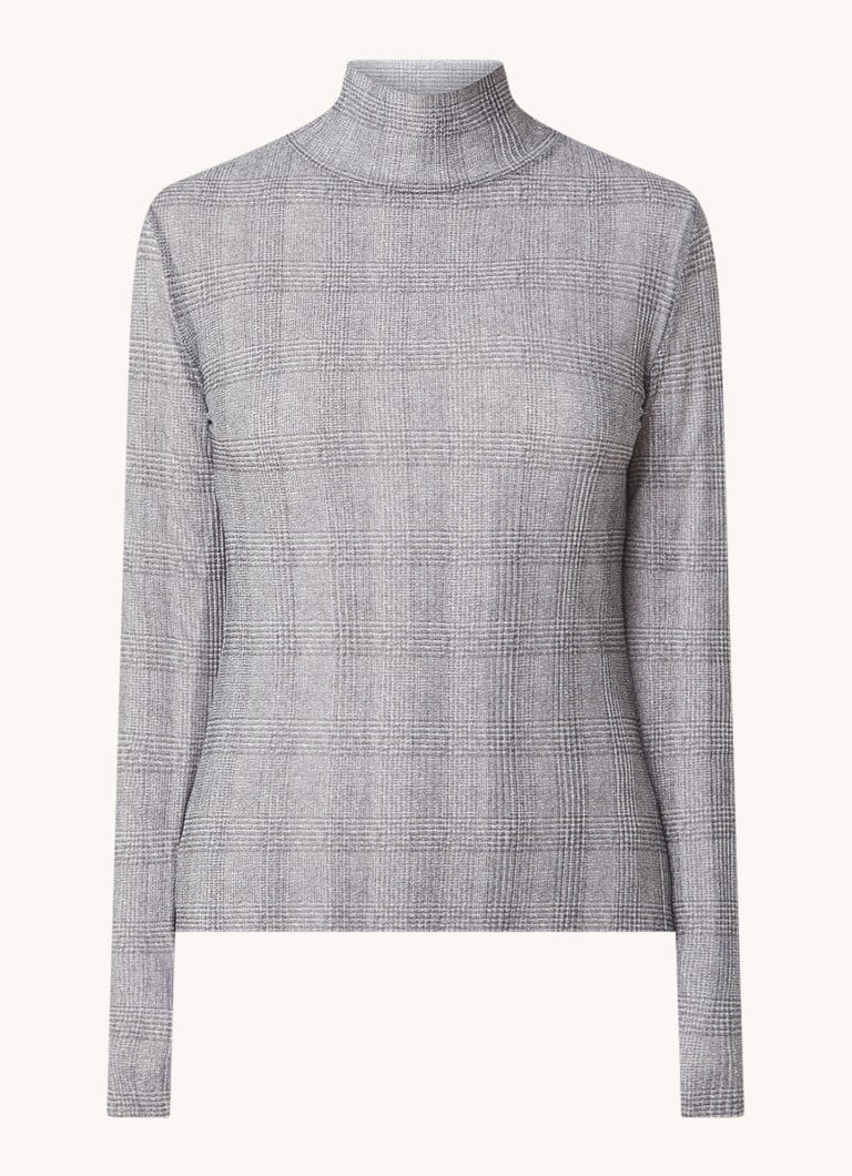 Top Emata semi-transparent în carouri de la HUGO BOSS