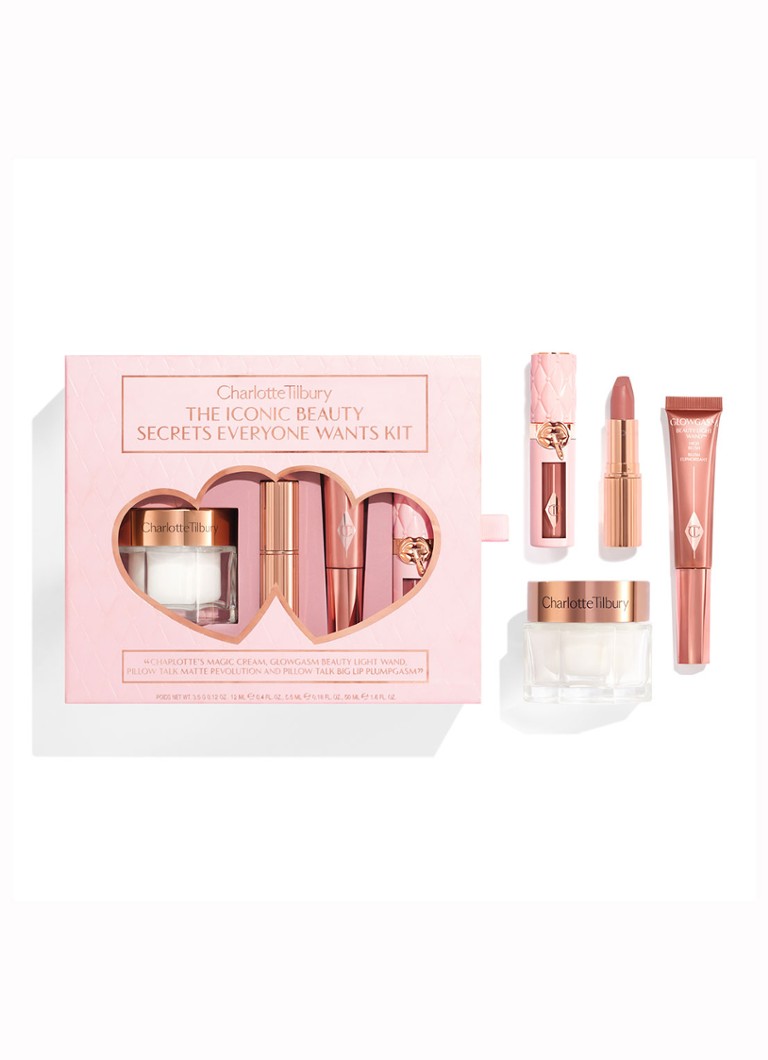 Coffret maquillage Charlotte Tilbury « Les secrets de beauté iconiques que tout le monde veut » - Édition limitée