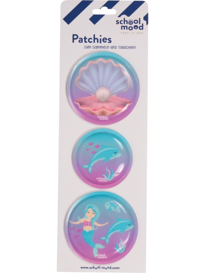 SCHOOL-MOOD School Mood 3er Patchy-Set Lilly (Meerjungfrau) günstig kaufen onesize