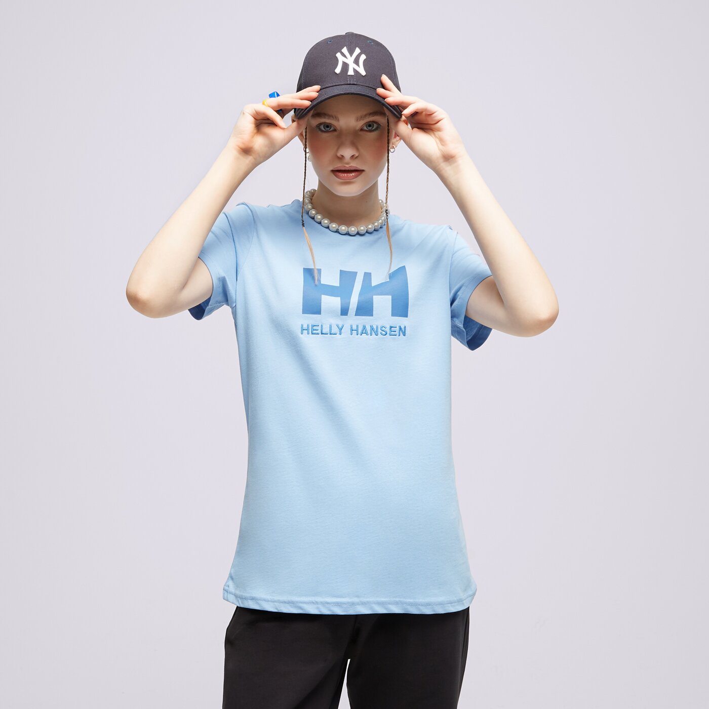 HELLY HANSEN T-SHIRT W HH LOGO Blau