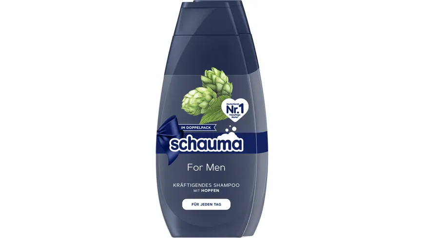 SCHAUMA Shampoo For Men 2x400ml 800 ml