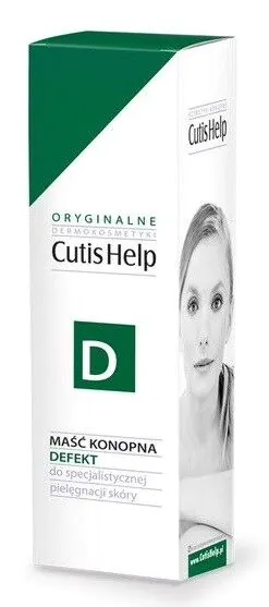 „CutisHelp Defect“ – kanapių tepalas specializuotai odos priežiūrai