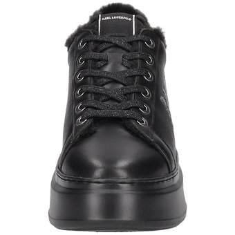 Karl Lagerfeld Anakapri KC Karl Embro Fringe in schwarz