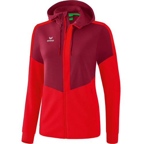 FUSSBALL - TEAMSPORT TEXTIL - JACKEN SQUAD KAPUZEN-TRAININGSJACKE DAMEN