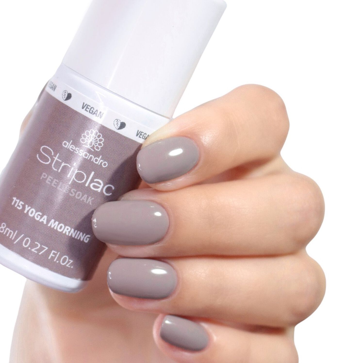 Alessandro Striplac Peel or Soak Vernis Semi-permanent - 115 Yoga Morning