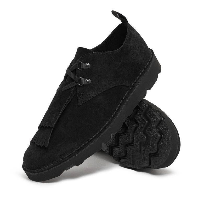 Clarks x Engineered Garments Desert Khan black