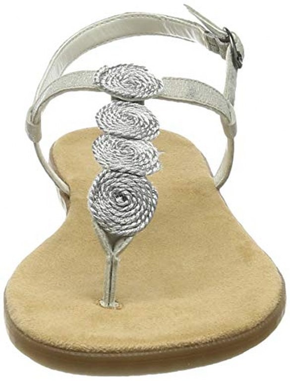 RIEKER Klassische Sandalen grau
