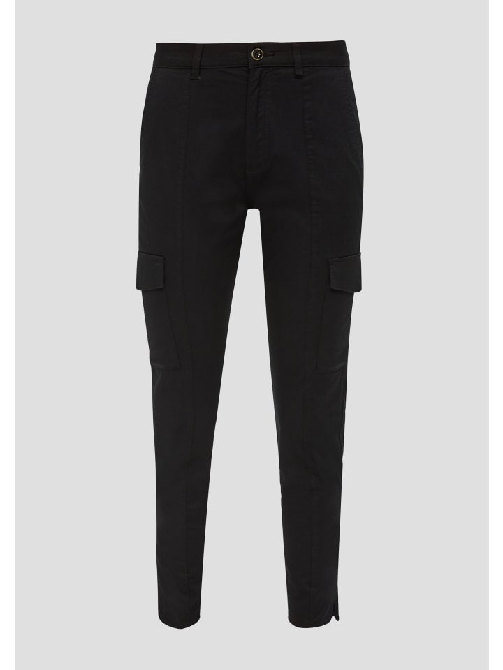 s.Oliver Hose 7/8 in Schwarz günstig kaufen