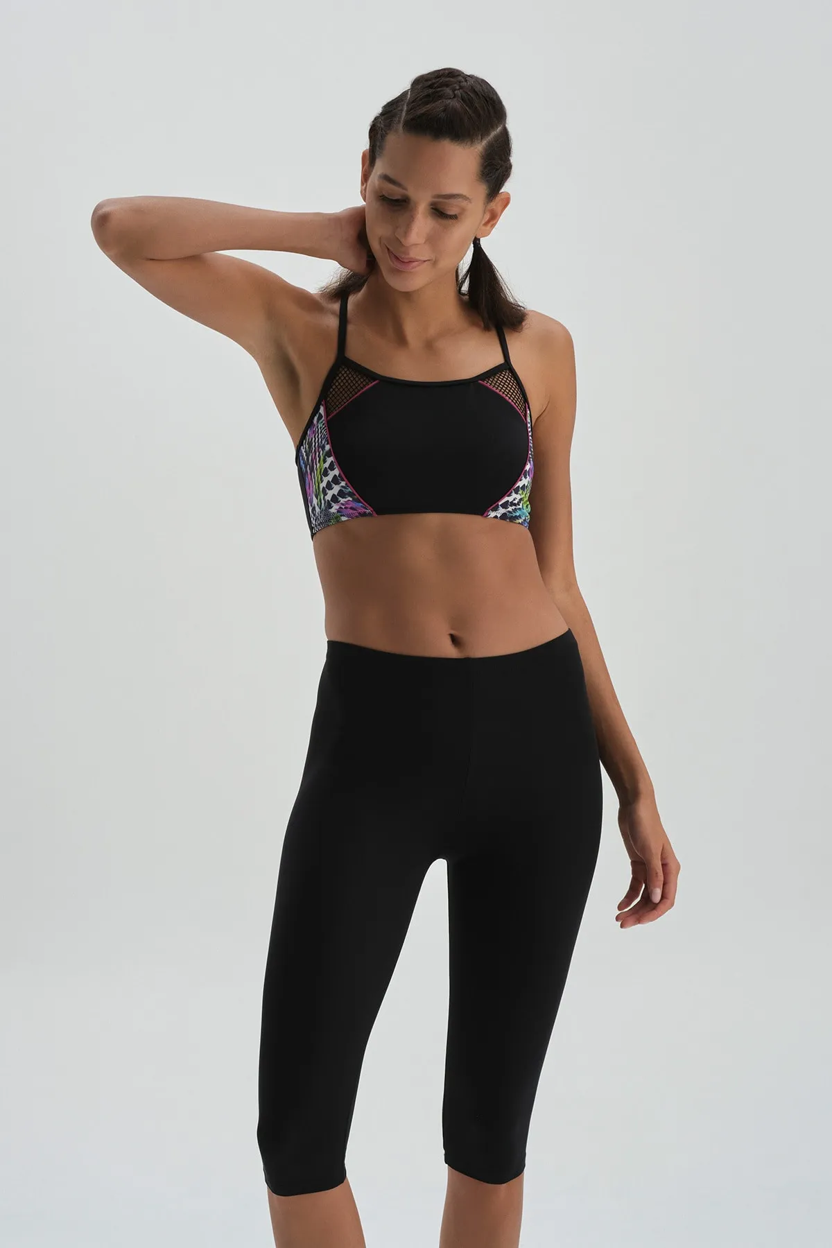 Dagi  Schwarze mittelgroße Leggings