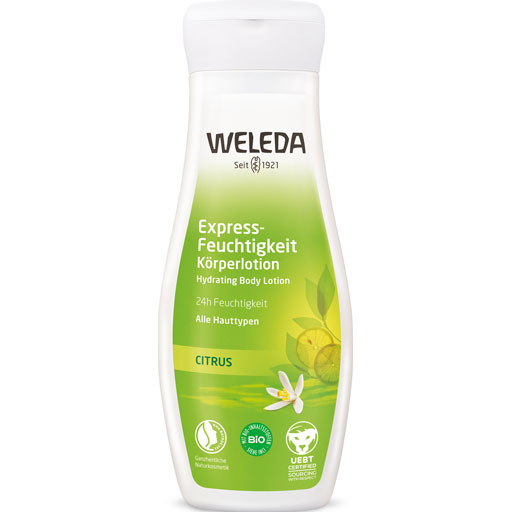 WELEDA Citrus Express-Feuchtigkeit Körperlotion  200 ml  Lotion