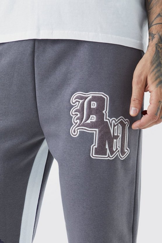 Tall Bm Kontrast-Jogginghose