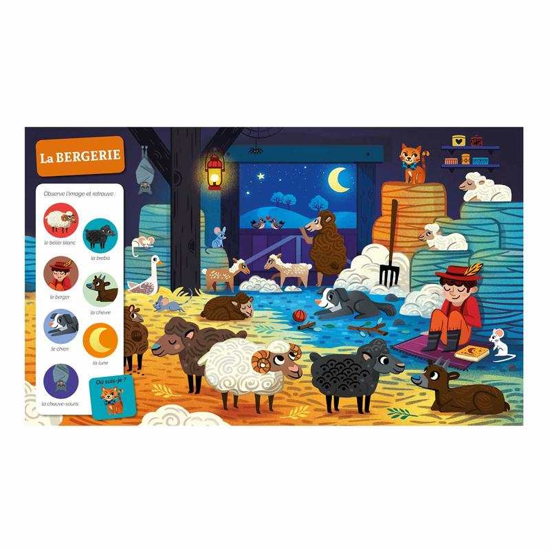 Livre Cherche et trouve des tout-petits à la ferme - Auzou